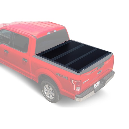 Leer Flush Mount Hard Folding Tonneau Cover, 631290 66TT14